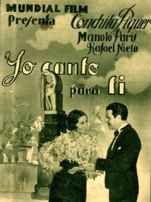 Poster for Yo canto para ti