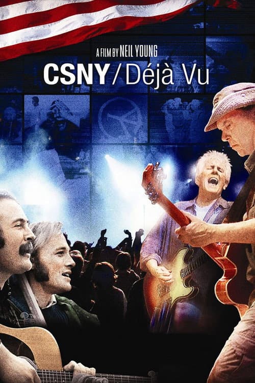 Poster for Crosby, Stills, Nash & Young – Déjà Vu