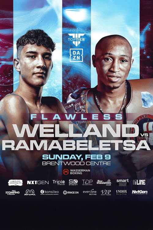 Poster for Tom Welland vs. Michael Ramabeletsa