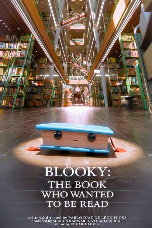 Poster for Blooky: The Book Who Wanted To Be Read