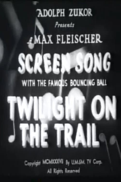 Poster for Twilight on the Trail