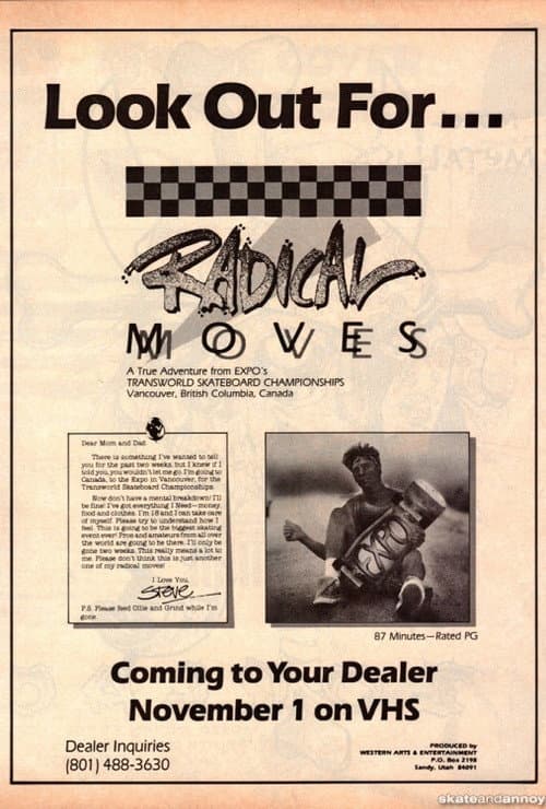 Poster for Radical Moves