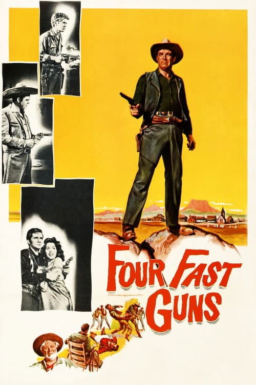Poster for Four Fast Guns