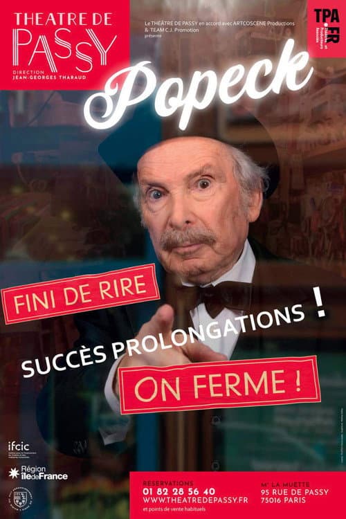 Poster for Popeck : fini de rire, on ferme !