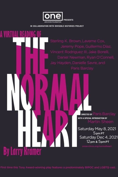 Poster for The Normal Heart