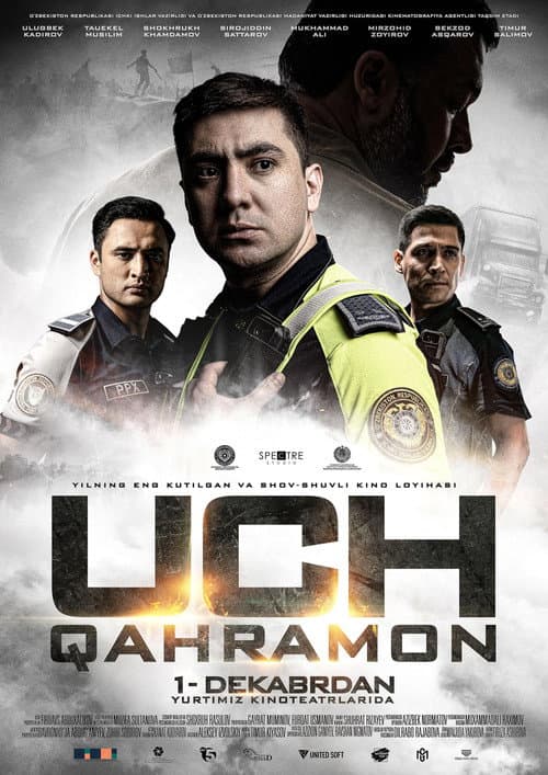 Poster for Uch qahramon