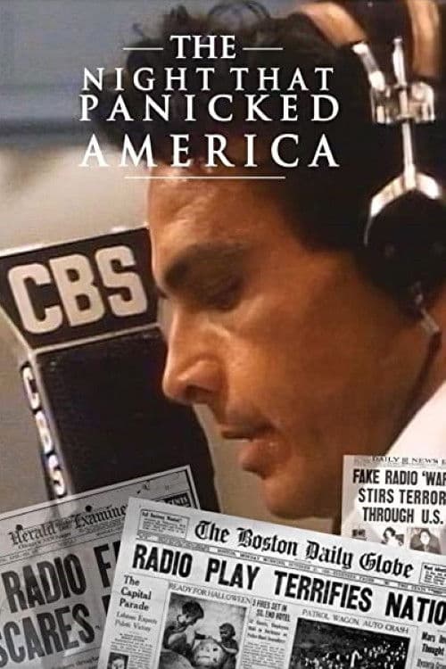 Poster for The Night That Panicked America
