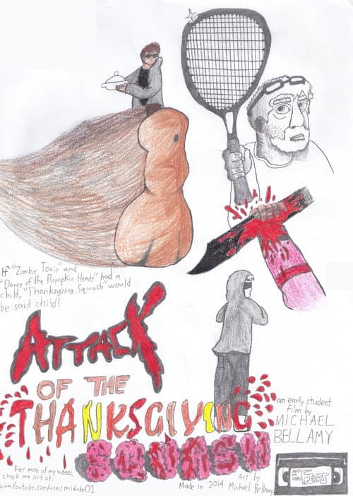 Poster for Attack of the Thanksgiving Squash