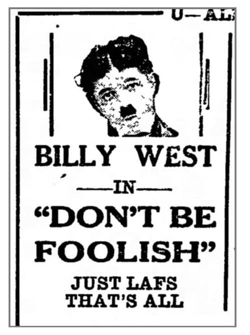 Poster for Don't Be Foolish