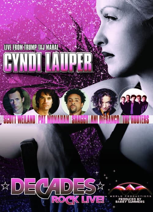Постер до фільму «Cyndi Lauper & Friends (Decades Rock Live)»