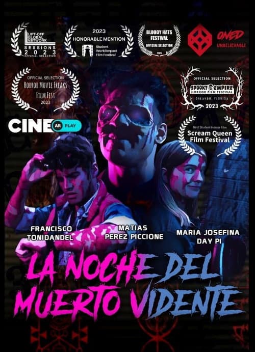 Poster for La noche del muerto vidente