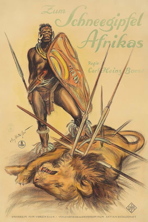 Poster for Zum Schneegipfel Afrikas