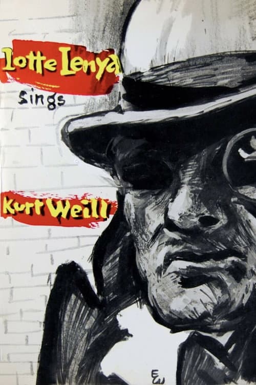 Poster for Lotte Lenya Sings Kurt Weill