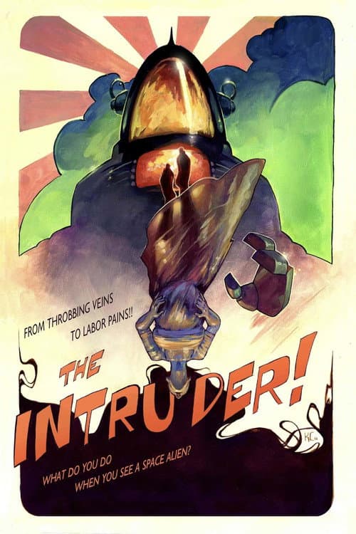 Poster for The Intruder!