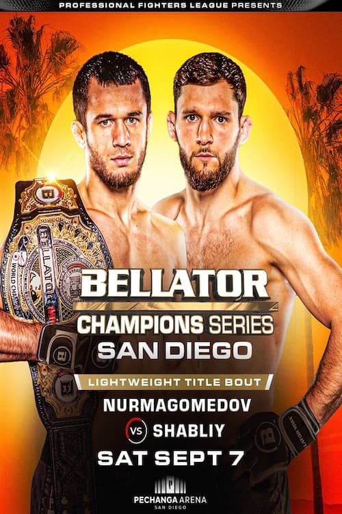 Poster for Bellator Champions Series San Diego: Nurmagomedov vs. Shabliy