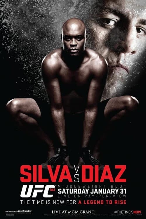 Poster for UFC 183: Silva vs. Diaz