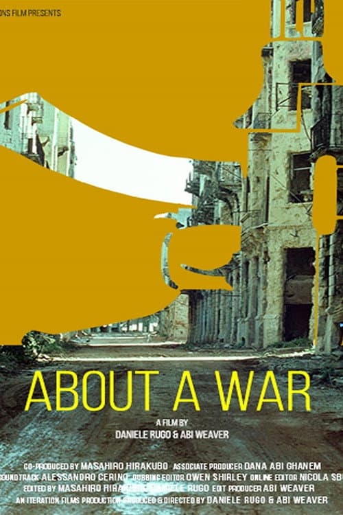 Poster for About a War
