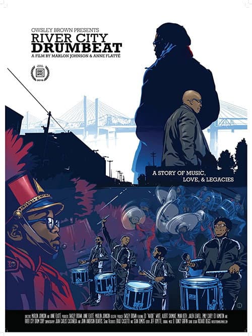 Poster for River City Drumbeat