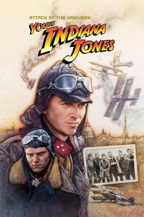 Poster for The Adventures of Young Indiana Jones: Attack of the Hawkmen