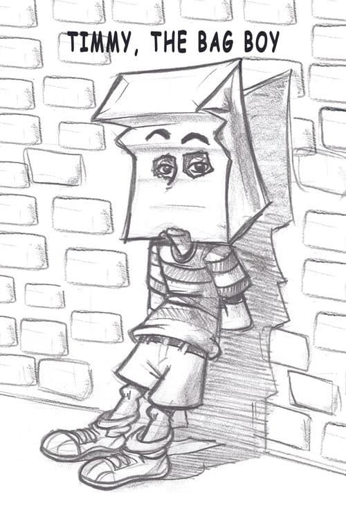Poster for Timmy, The Bag Boy