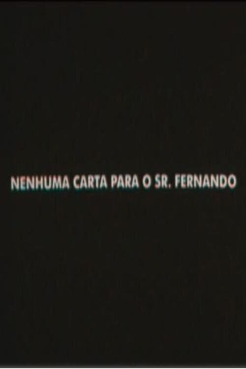 Poster for Mr. Fernando Has No Mail