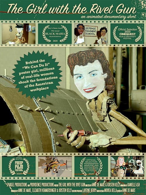 Постер до фільму «The Girl with the Rivet Gun»