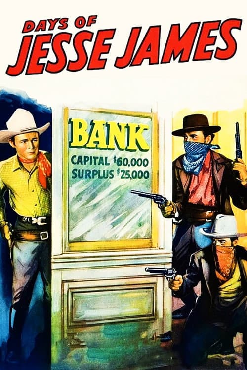 Poster for Days of Jesse James