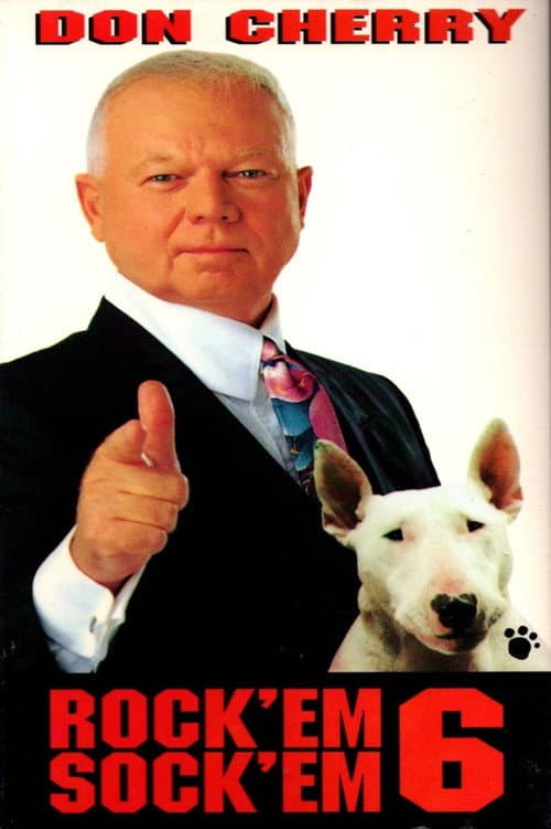 Poster for Don Cherry's Rock 'em Sock 'em Hockey 6