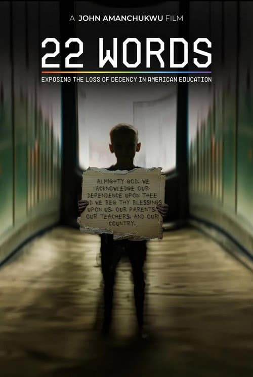 Poster for 22 Words