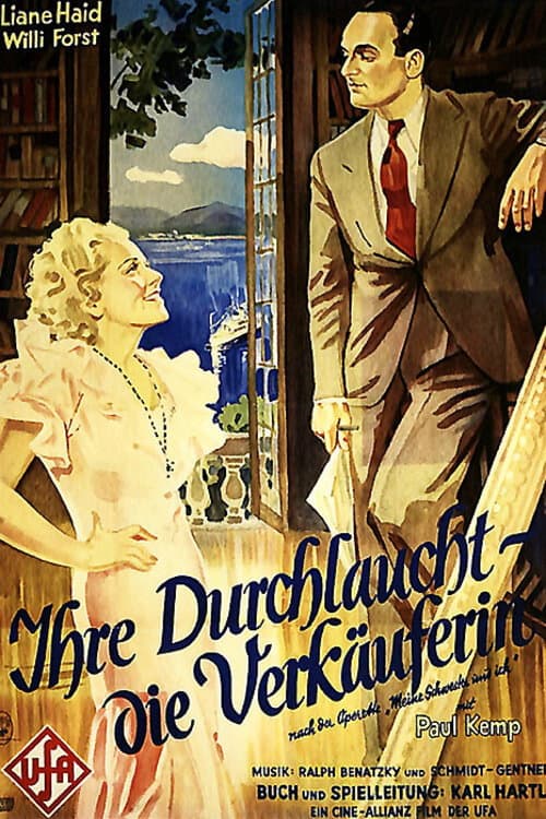 Постер до фільму «Her Highness the Saleswoman»