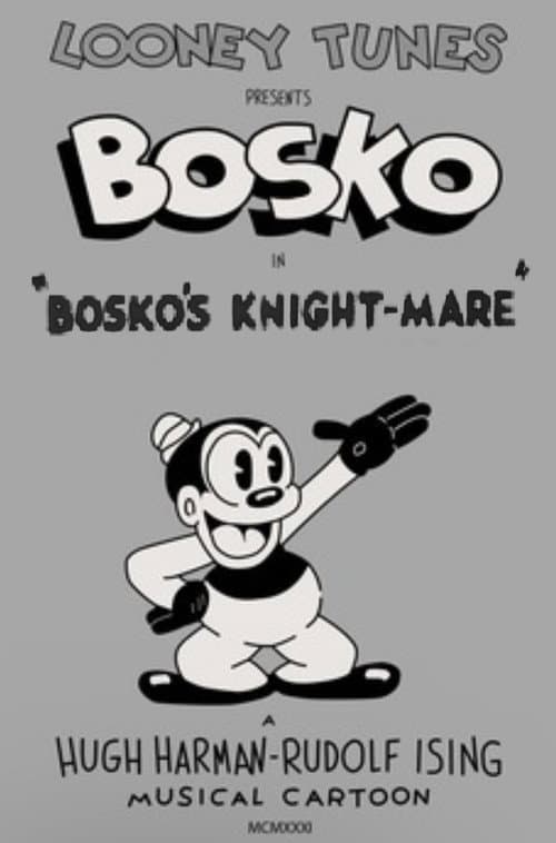 Poster for Bosko's Knight-Mare