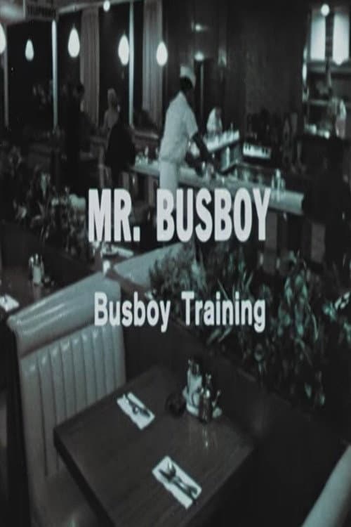 Poster for Mr. Busboy: Bus Boy Training