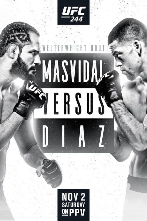 Poster for UFC 244: Masvidal vs. Diaz