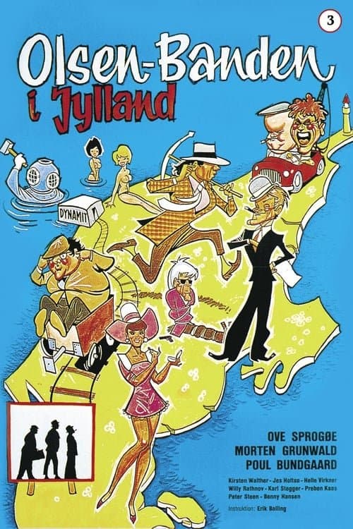 Постер до фільму «The Olsen Gang in Jutland»
