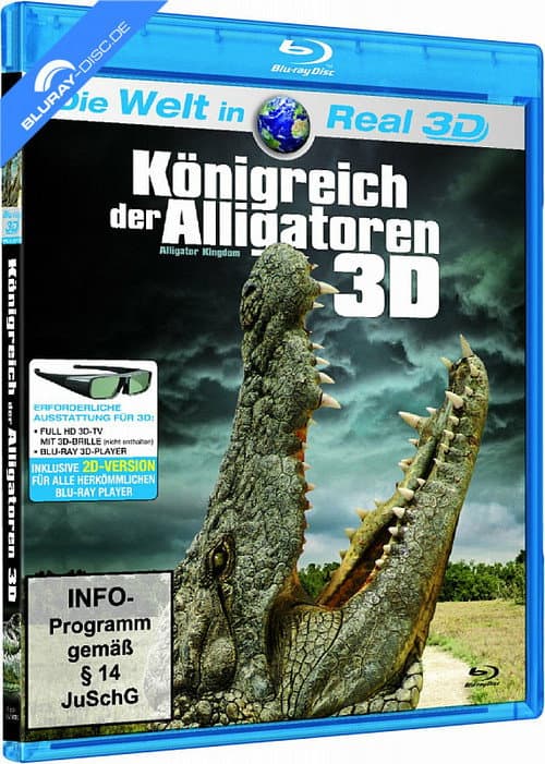 Poster for Alligator Kingdom 3D