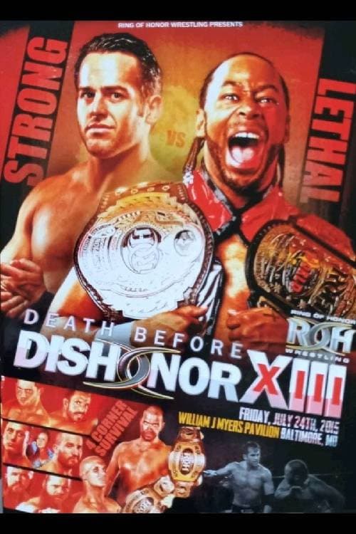 Poster for ROH: Death Before Dishonor XIII