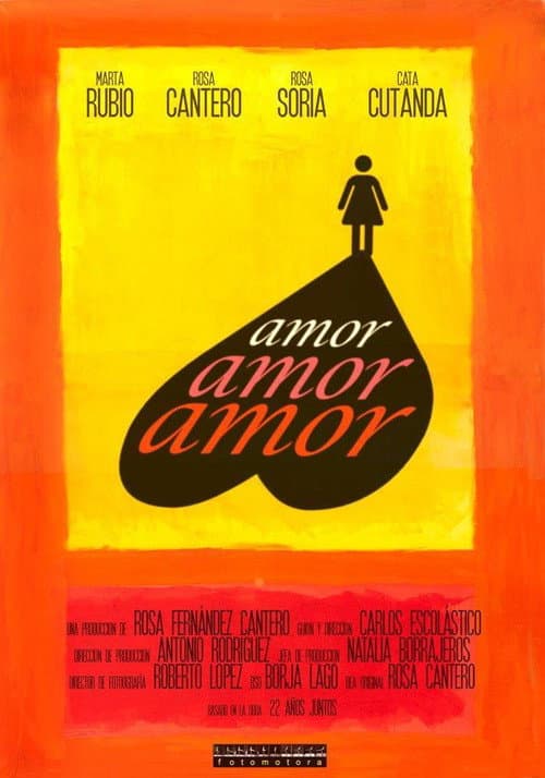 Poster for Amor, amor, amor