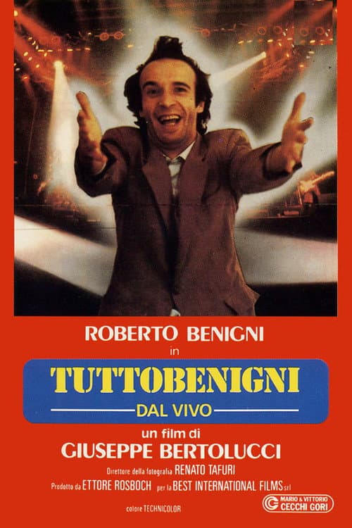 Poster for Roberto Benigni: TuttoBenigni