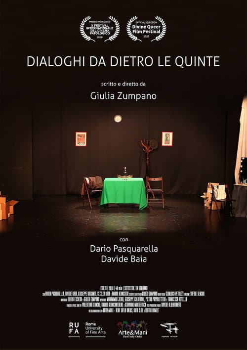 Poster for Conversation Behind the Scenes