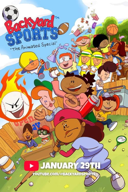 Poster for Backyard Sports: The Animated Special