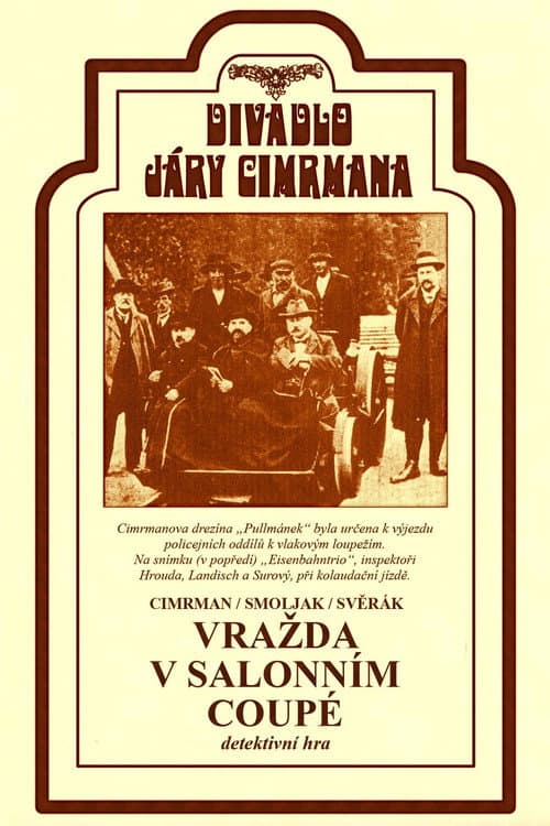 Poster for Murder in a Parlor Car Compartment