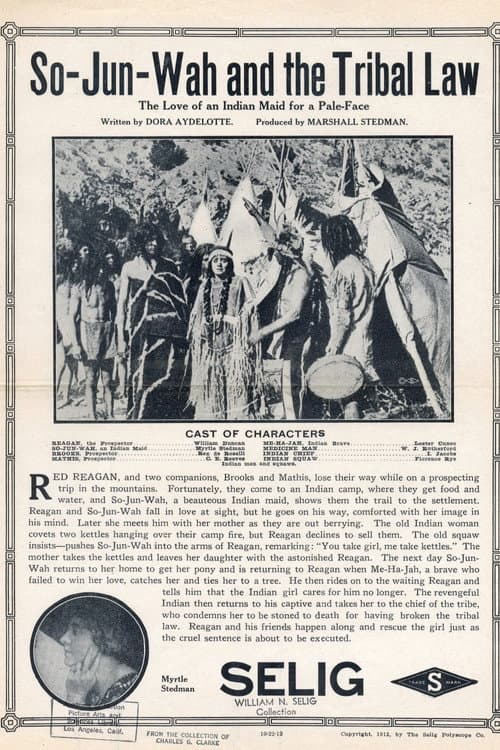 Poster for So-Jun-Wah and the Tribal Law