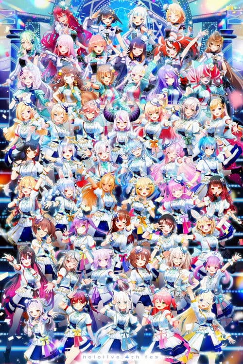 Poster for hololive 4th fes. Our Bright Parade Day 2
