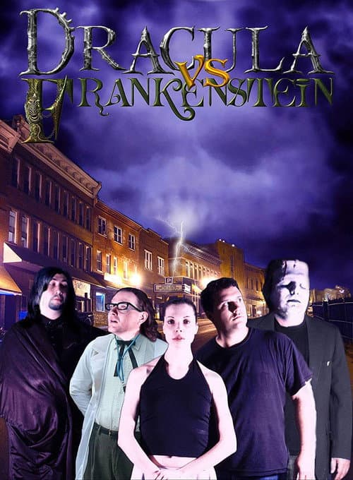 Poster for Dracula Vs Frankenstein