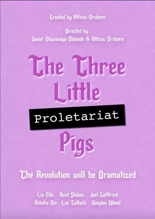 Poster for The Three Little (Proletariat) Pigs