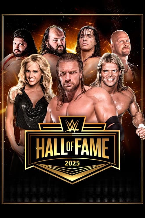 Poster for WWE Hall of Fame 2025