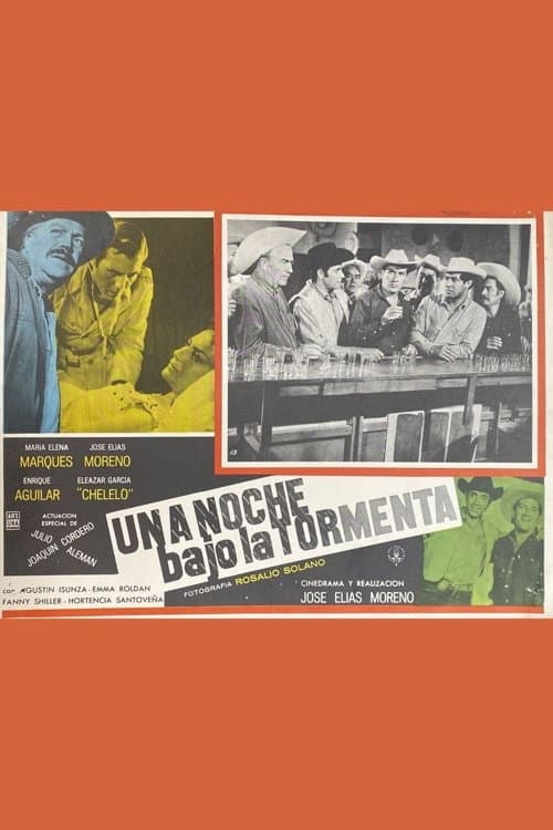 Poster for Una noche bajo la tormenta