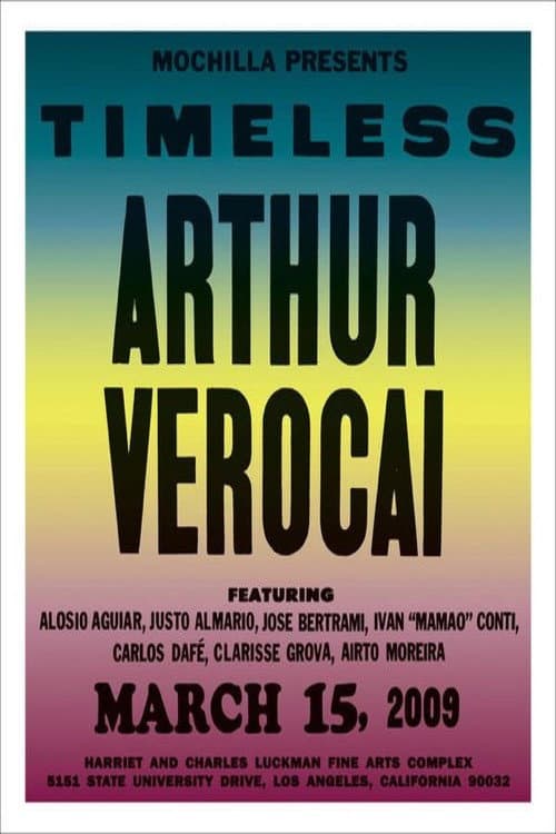 Poster for Timeless: The Composer/Arranger Series (Arthur Verocai)