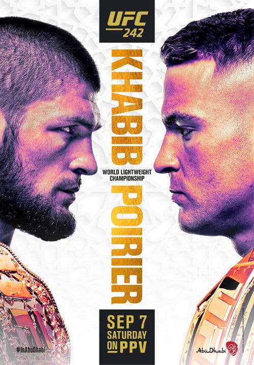 Poster for UFC 242: Khabib vs. Poirier