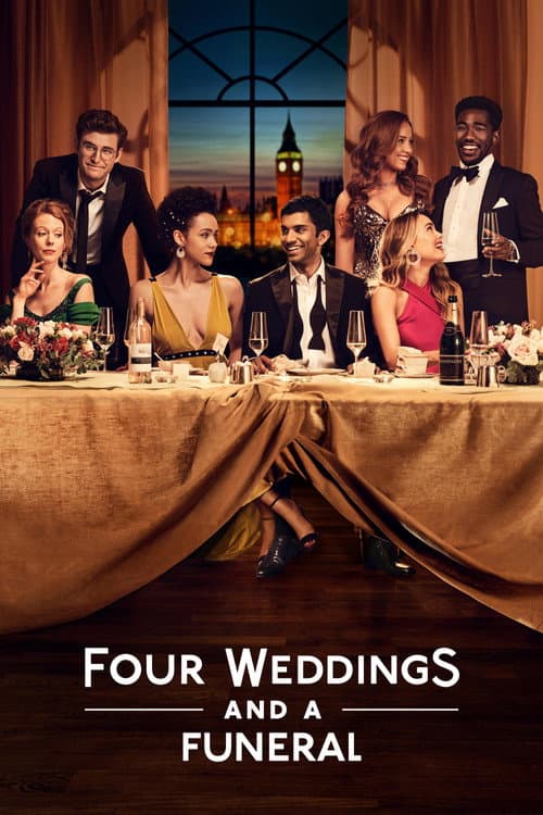 Poster for Four Weddings and a Funeral